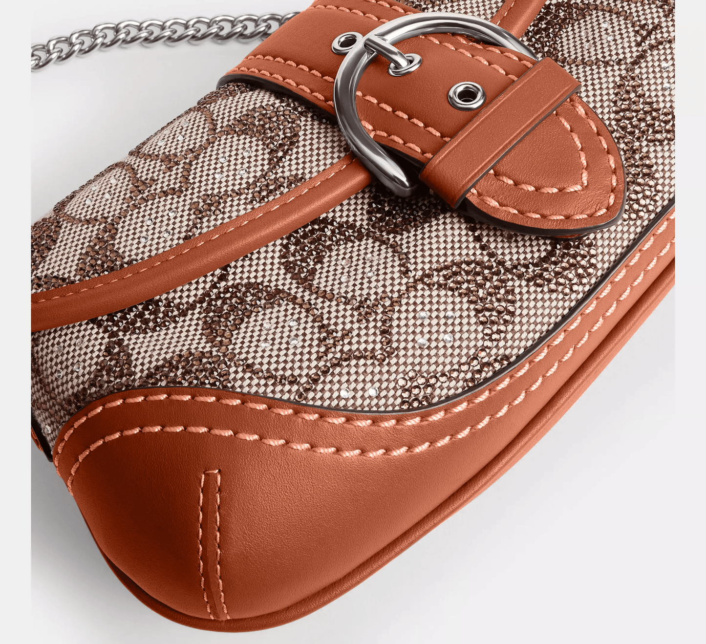 Soho Bag 25 In Crystal Signature Jacquard - Amulett