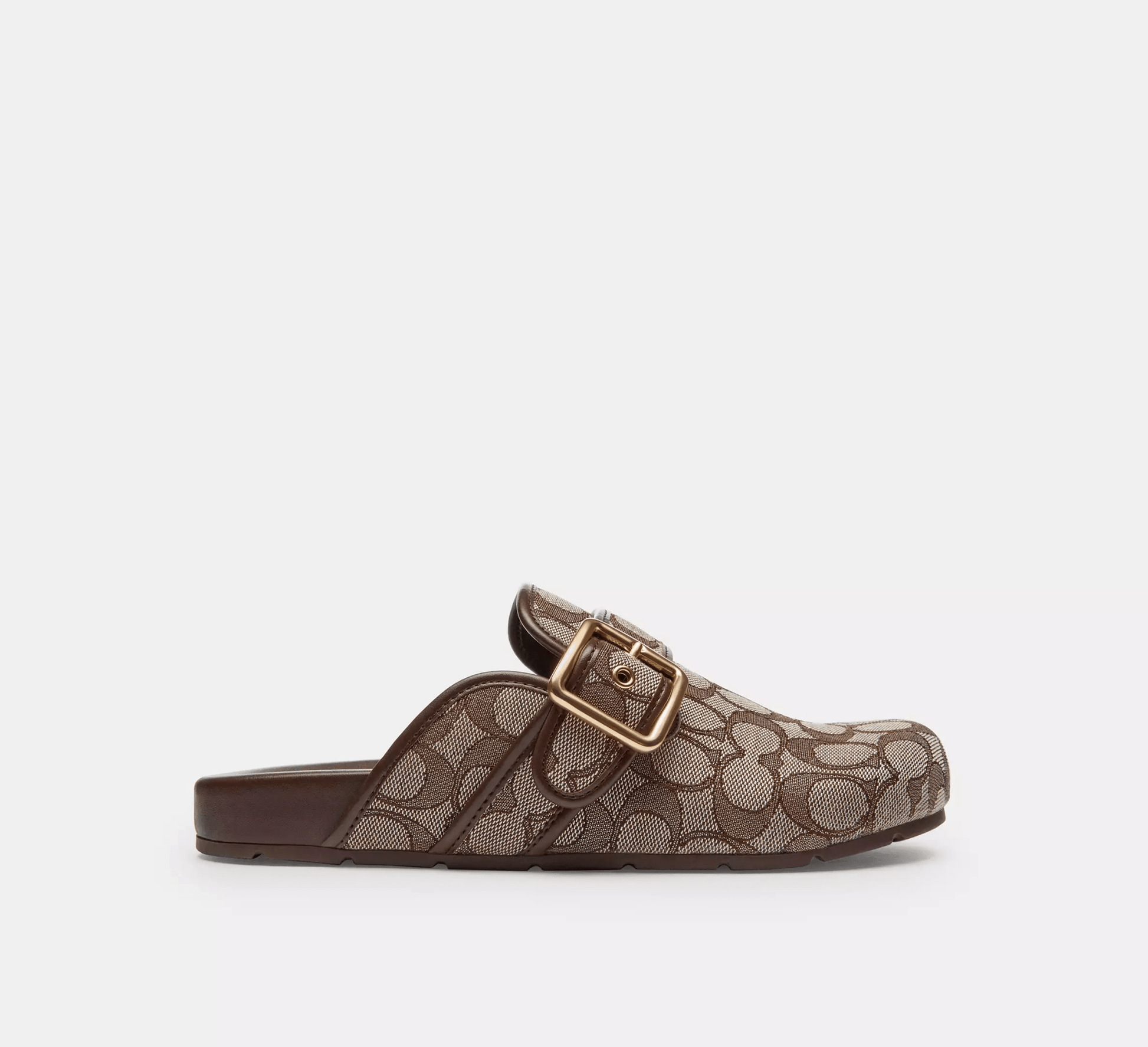 Archival Buckle Clog In Signature Jacquard - Amulett
