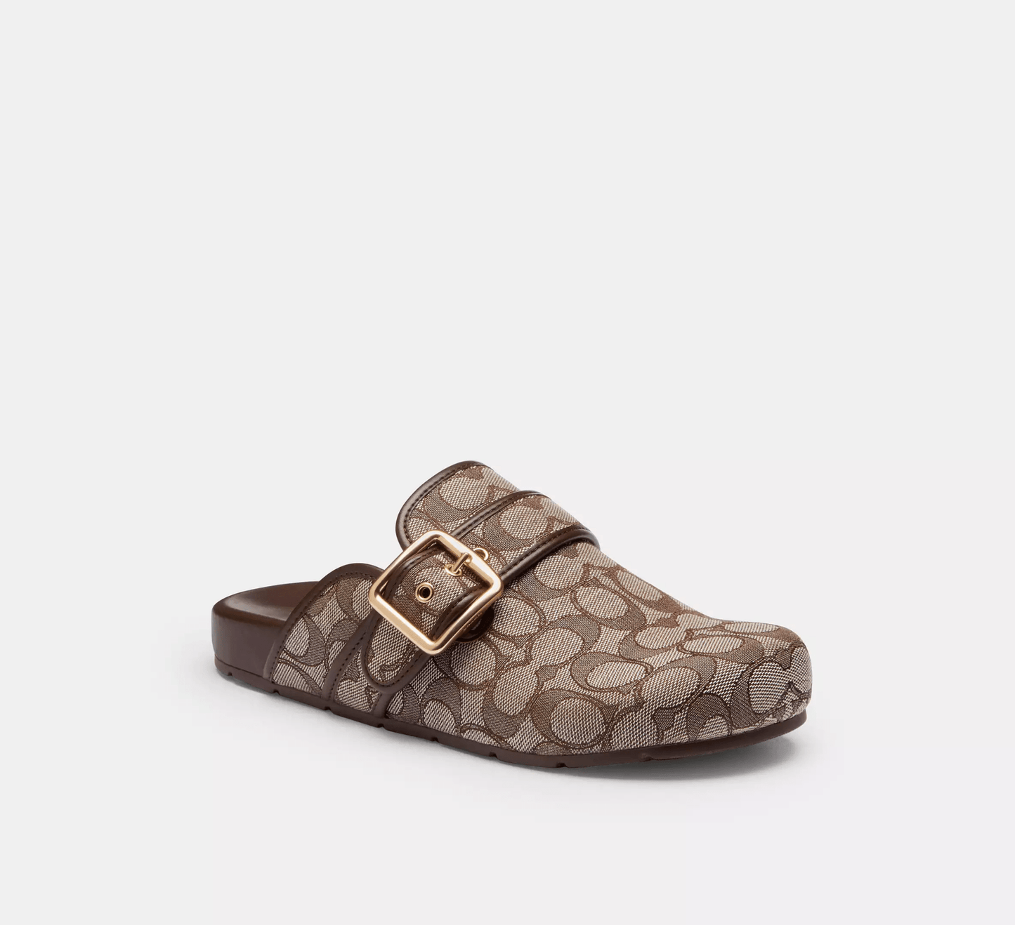 Archival Buckle Clog In Signature Jacquard - Amulett
