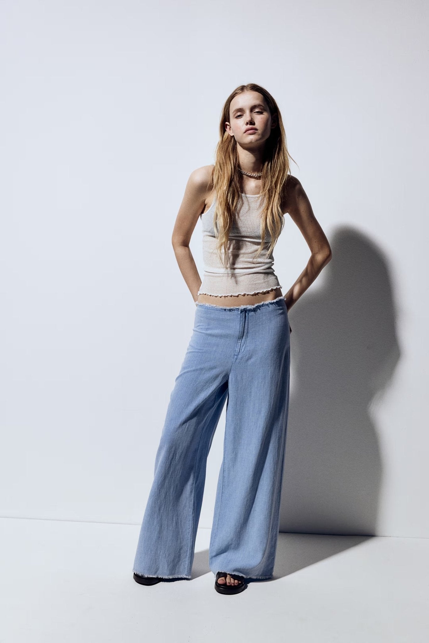 Linen Blend Pants - Amulett