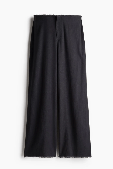 Linen Blend Pants - Amulett