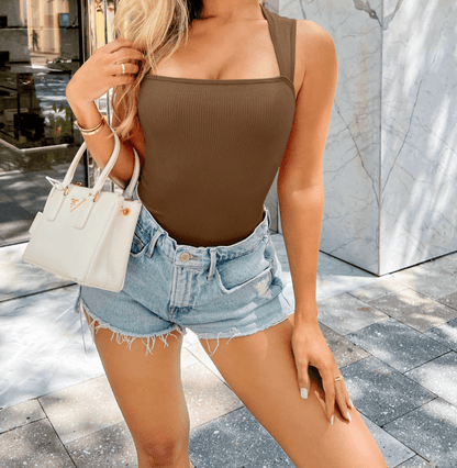 Ribbed Snatching Bodysuit - Amulett