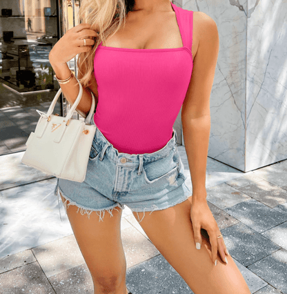 Ribbed Snatching Bodysuit - Amulett