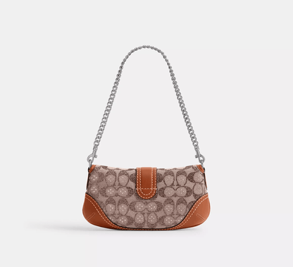 Soho Bag 25 In Crystal Signature Jacquard - Amulett
